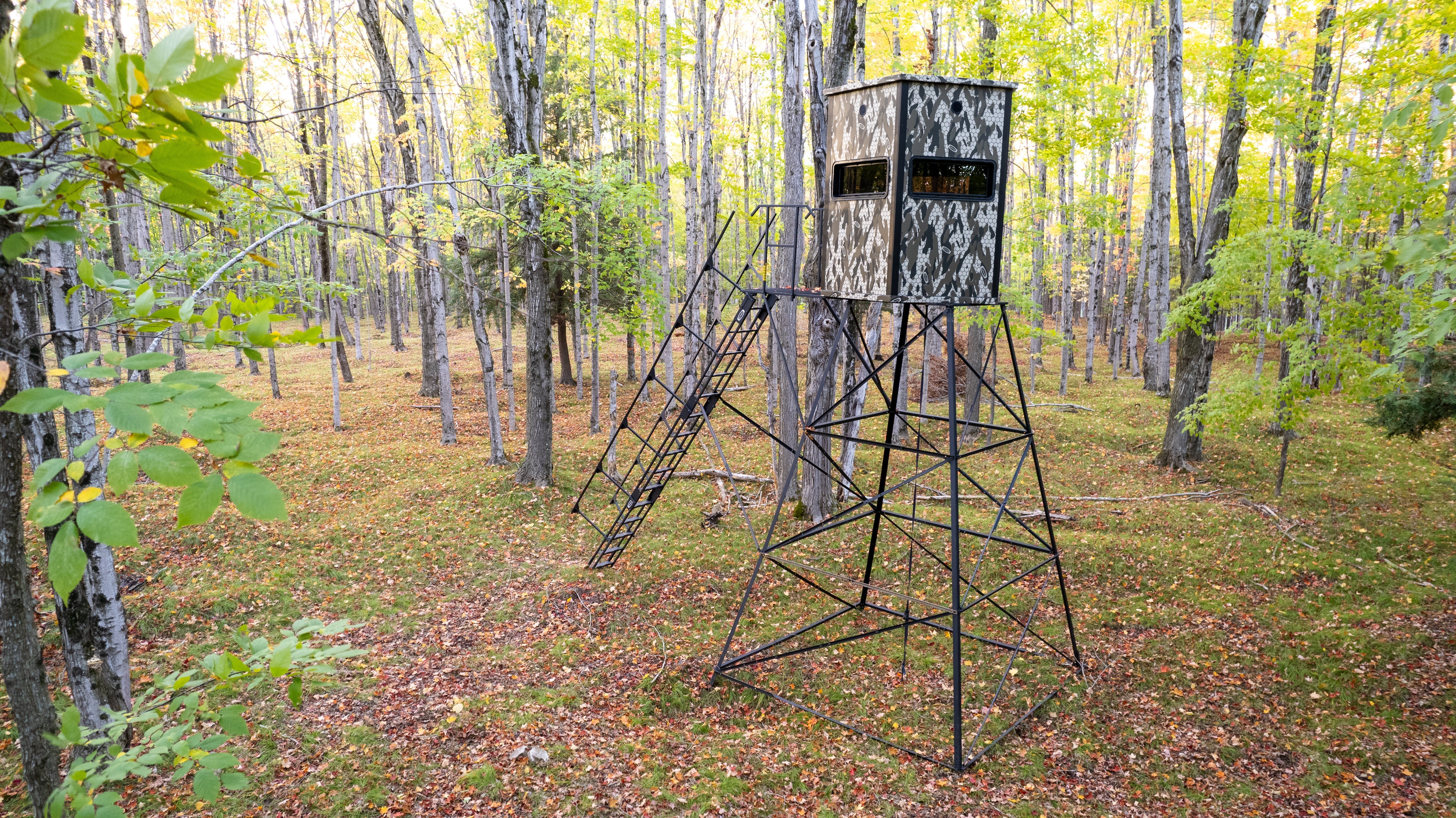 15ft Ladder - Elevated Deer Blind Stand
