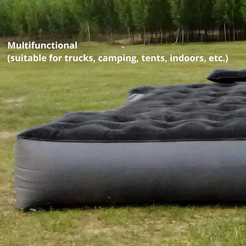 DikaSun 6-6.5 FT Mid Size Pickup Truck Bed Air Mattress,Black