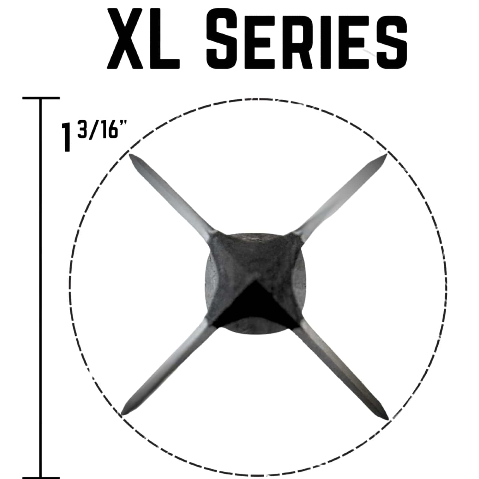 TOTA | 100 Grain Broadhead |Small Game and Turkey | Fixed Blade